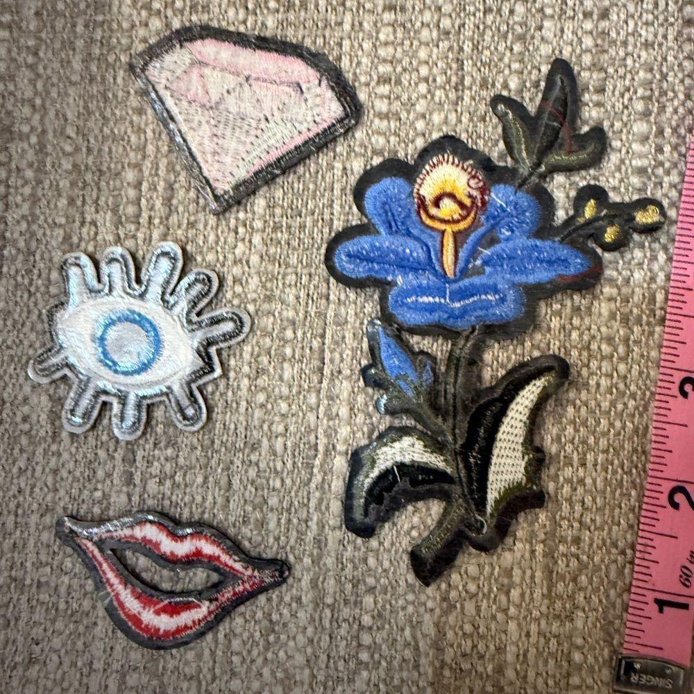 Embroidered Clothing Patch Set - Multicolor - Picture 3 of 3